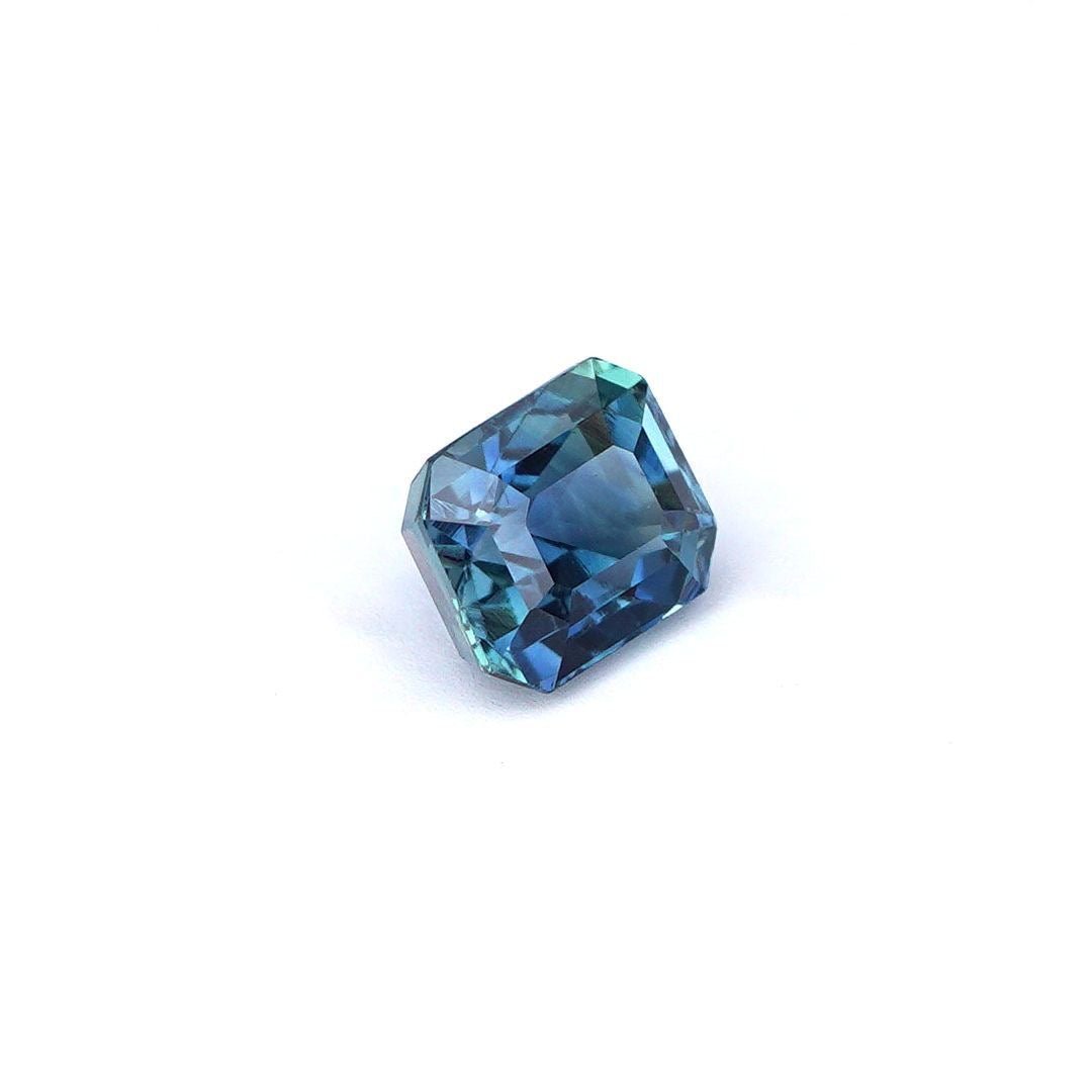 Natural 0.97 CT Australian Teal Sapphire