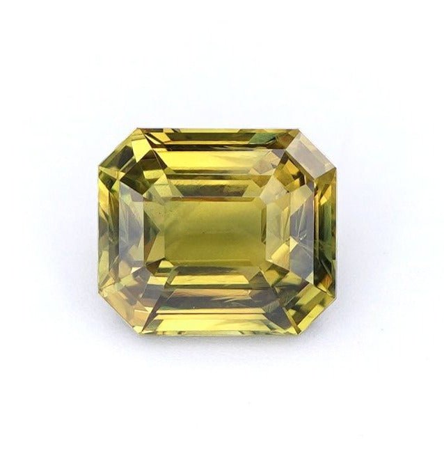 Natural Australian yellowish Green Sapphire 1.73 CT