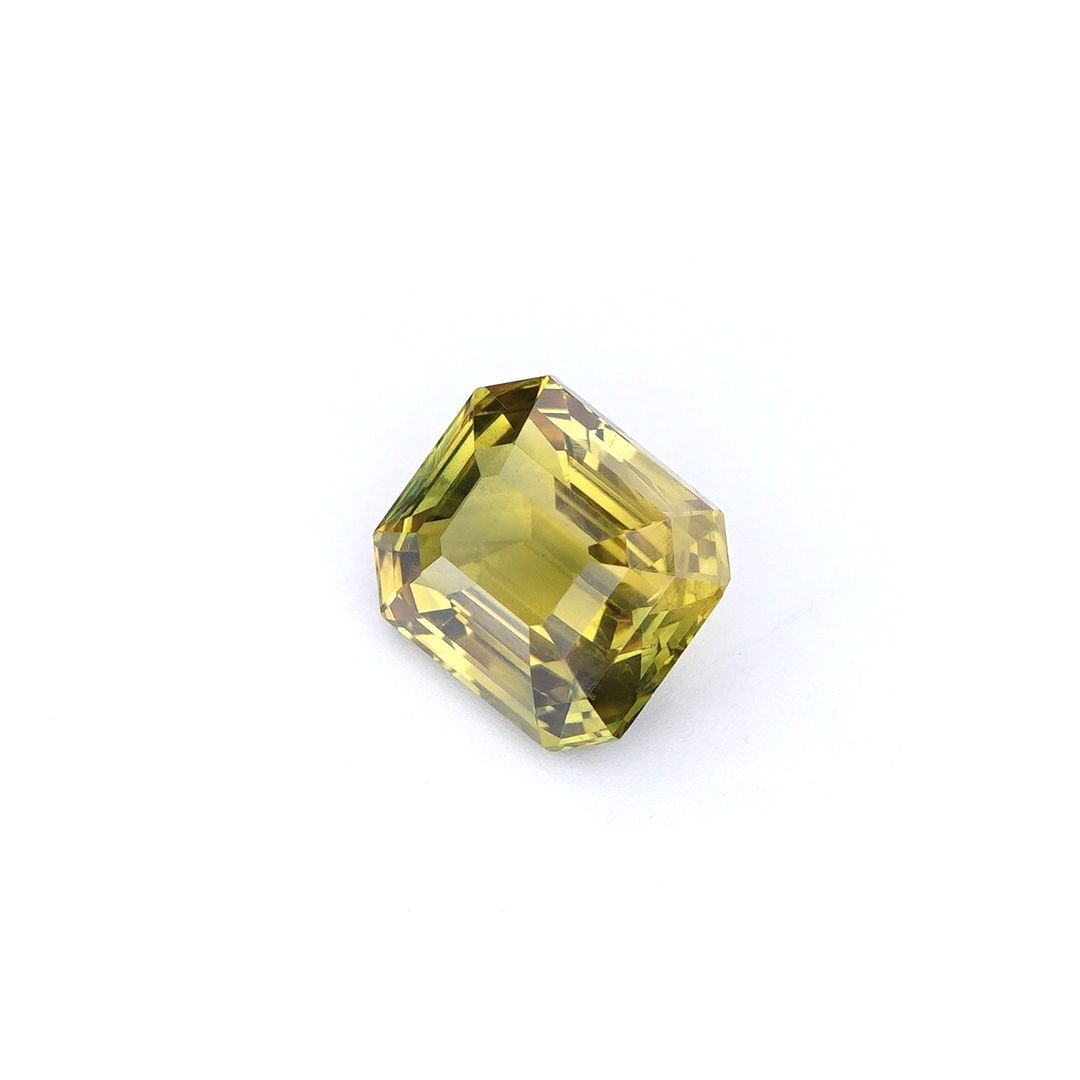 Natural Australian yellowish Green Sapphire 1.73 CT