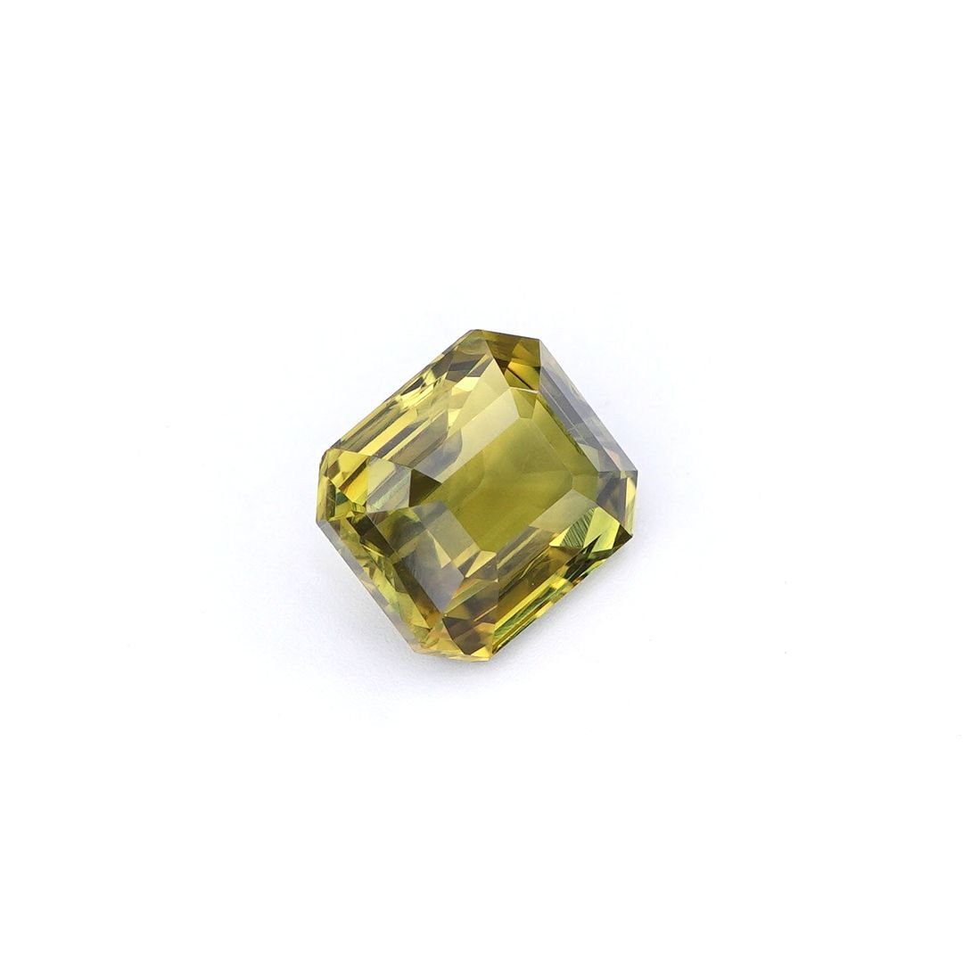 Natural Australian yellowish Green Sapphire 1.73 CT