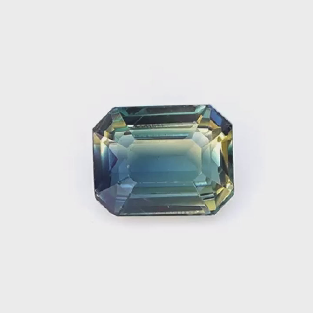 Natural 1.42 CT Australian Parti Sapphire